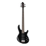 Bajo Cort Action Bass V Plus Electrico 5 Cuerdas Negro