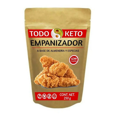 Empanizador De Almendras Y Especias Keto Low Carb Sin Gluten | MercadoLibre