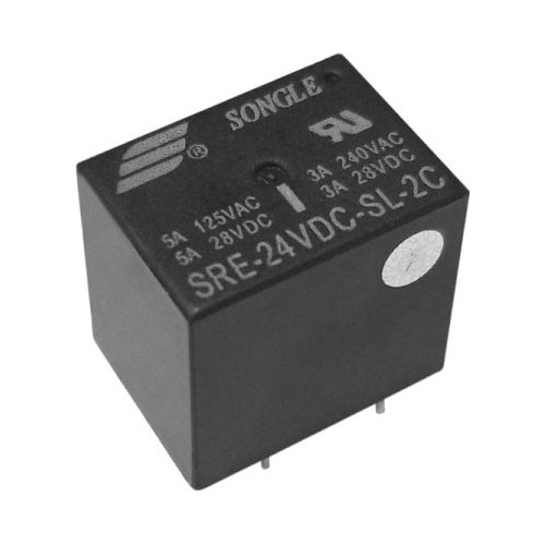 Sre-24vdc-sl-2c Relevador 24v 5a Sge17928