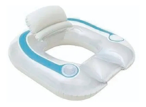 Colchoneta Inflable Bestway Para Agua Sillon 43097 Posa Vaso