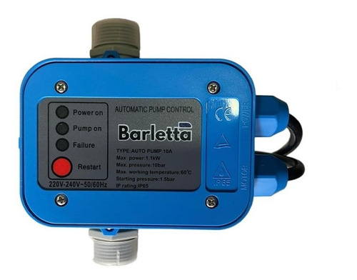 Controlador De Presion Para Bombas-barletta Autopump C/cable