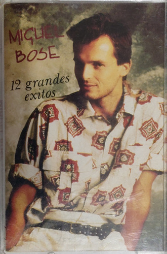 Cassette De Miguel Bose 12 Grandes Éxitos  (1592-2949