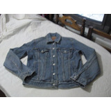 Casaca,  Chaqueta Mezclilla Elasticada De Mujer Levi Strauss Talla M Impecable