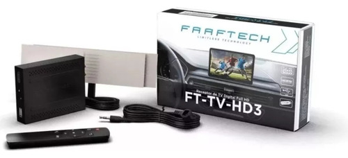 Receptor De Tv Digital Universal Full Hd Ft-tv-hd 3 Faaftech