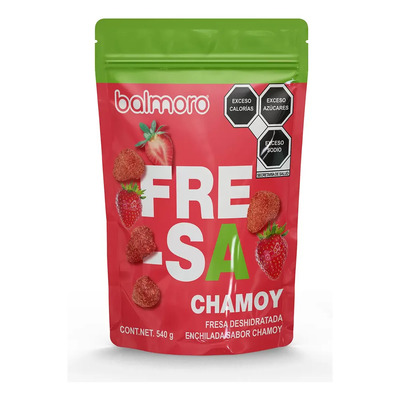 Balmoro Fresa Deshidratada Enchilada Sabor Chamoy 540 G Msi | Meses sin interés