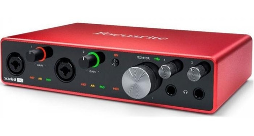 Focusrite Scarlett 8i6 3ra Generación / Interfaz De Audio 