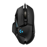 Mouse Gamer Logitech  G Series Hero G502  Negro