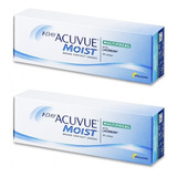 2 Caixas / Lente De Contato 1 Day Acuvue Moist Multifocal