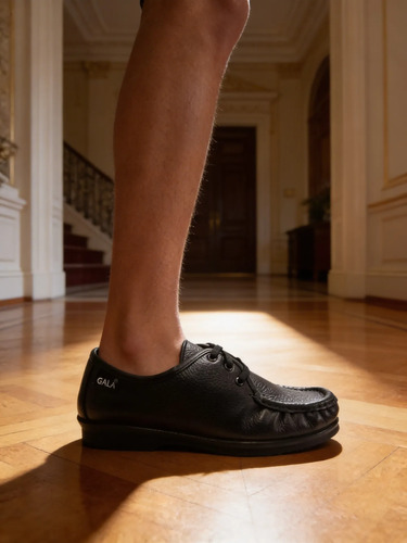 Zapato Gala Color Negro Suela Gala Modelo 960