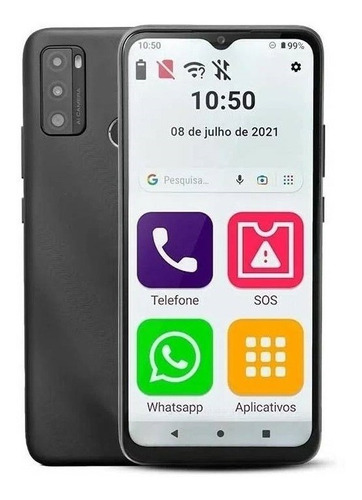 Obabox Obasmart Conecta Max Dual Sim 64 Gb Preto 2 Gb Ram