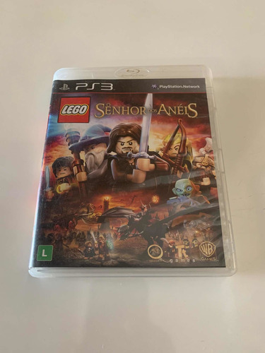 Jogo Ps3 Lego O Senhor Dos Anéis Original Mídia Física