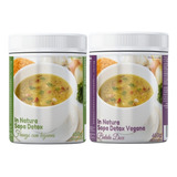 Sopa Detox 2und 01 Frango C/ Legumes E 01 Vegana Batata Doce
