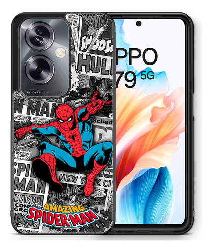 Funda Oppo A79 5g Anime Manga Comics Heroes Arte Futbol 