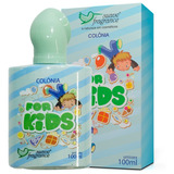 Colônia Infantil For Kids Unissex Suave Fragrance Volume Da Unidade 100 Ml