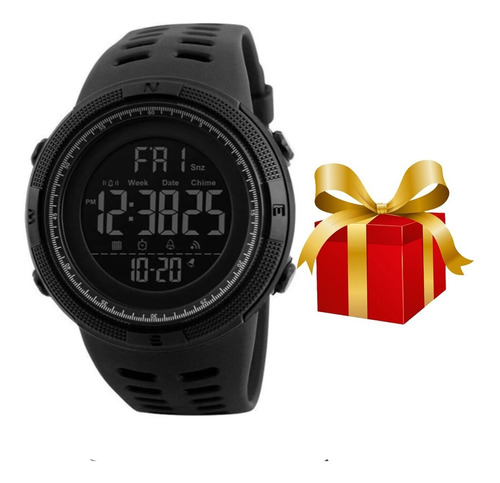 Reloj Skmei 1251 Negro Deportivo Digital Y Regalo