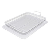 Cesta Para Horno De Acero Inoxidable, Bandeja Para Verduras