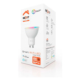 Nexxt Home Nhb-c320 Gu10 Smart Led Ampolleta Rgb Color 220v