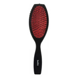 Escova Belliz Oval Megahair Preto/vermelho - 2617