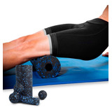 Rolo Rodillo Masajeador Pilates Foam Roller + Lacrosse Balls