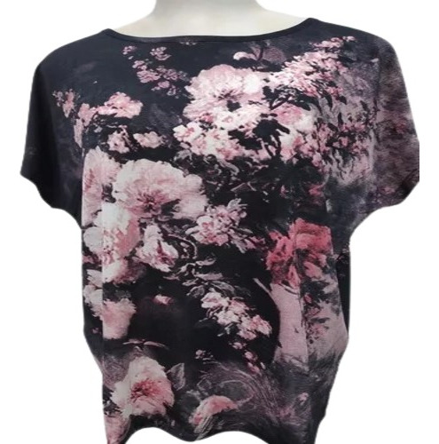 Blusa Manga Japonesa Estampada Tamanho 44,46,48