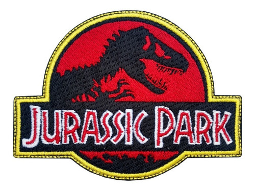 Parche Bordado Jurassic Park Grande Espalda Chamarra Adher