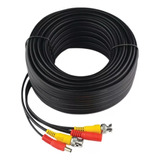 Cable Coaxial Siamés Bnc Rg59 + Alimentación 20 Metros Epcom