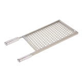 Grelha Moeda De Inox 430 Tamanho 30x40 Cm Para Churrasqueira