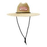 Quiksilver Pierside Lifeguard Beach Sun Sombrero De Paja Par