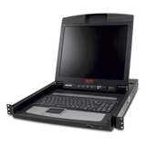 Consola Monitor Lcd Apc Ap5717 17'' Montaje En Rack 1u Color Black