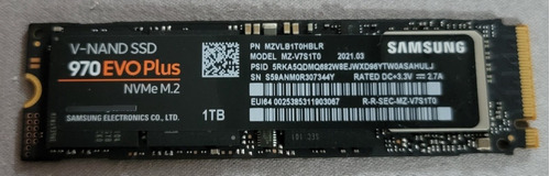 Ssd Samsung 970 Evo Plus M.2 1tb - Alta Capacidade E Desempenho