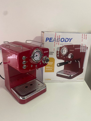 Cafetera Express Peabody Roja (poco Uso)