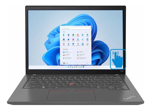 Notebook Lenovo Thinkpad P14s Táctil I7 1260p 12c 512/32gb