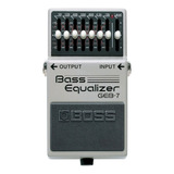 Boss Geb-7 Con Equalizador Pedal De Bajo