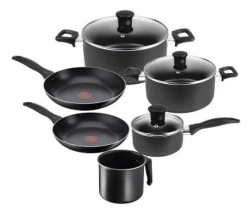 Batería De Cocina T-fal Easy Care 9 Pzas Msi