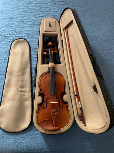 Violin Amadeus Cellini 4/4 Modelo Mv012bm Con Micrófono