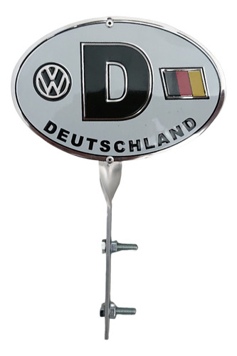 Placa Asta Bandera Volkswagen Vocho D Deutschland