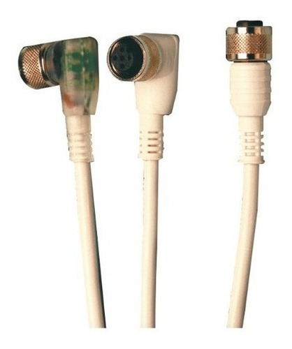 Cable Con Conector M12 3pines 90º Largo: 3metros