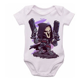 Bodie Criança Infantil Roupa Bebê Nene Mini Reaper Overwatch
