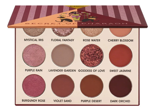 Pressed Pigment Palette Ebin Secret Of Pharaoh Desert Rose 