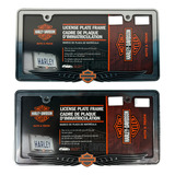 Par De Marcos Portaplacas Harley Davidson Cycles Originales