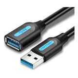 Cabo Extensor Usb 3.0 Extensão Macho Fêmea Pc 3m Vention