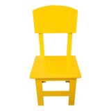 Cadeira Cadeirinha Infantil  Madeira Mdf Brinquedo Colorido