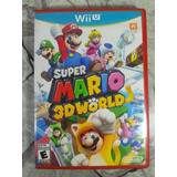 Juego Super Mario 3d World Nintendo Wii U Usado
