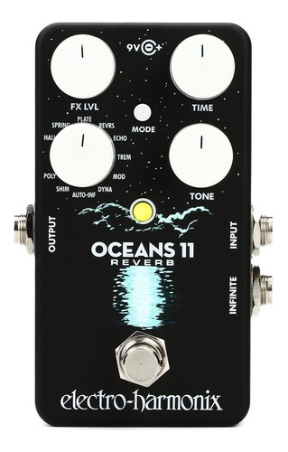 Pedal Electro Harmonix Oceans 11 Reverb Nuevo Garantia