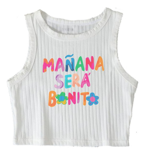 Remera Mañana Sera Bonito Musculosa Karol G Bichota Season 