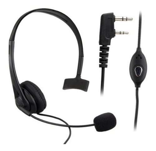 Auriculares De Diadema Para Radios Baofeng O Kenwood 