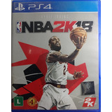 Nba 2k18 - Ps4 Físico Usado