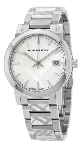 Reloj Burberry Classic Bu9037 De Acero Inox. Unisex