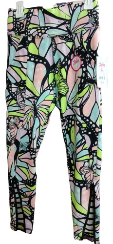 Leggin Deportivo Para Niña Estampado Mariposas