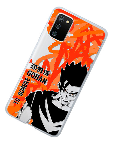 Funda Para Galaxy Dragon Ball Z Gohan Con Personalizacion